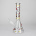 10" Wild Kitty Design Glass Beaker Bong Glass Bong 777 Smoke