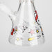 10" Wild Kitty Design Glass Beaker Bong Glass Bong 777 Smoke
