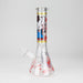 10" Wild Kitty Design Glass Beaker Bong Glass Bong 777 Smoke Design3