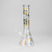 10" Wild Kitty Design Glass Beaker Bong Glass Bong 777 Smoke Design4