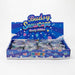 2.5" Mix Classic Design Metal Grinder 4 Layers - Box of 12 Display Pack 777 Smoke