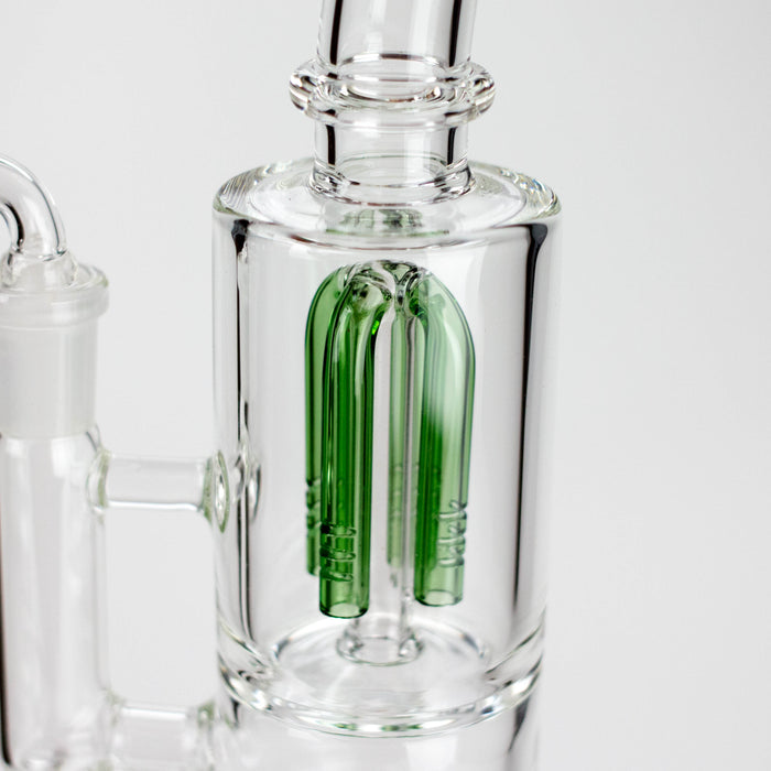 Triangle | 10" 2-in-1 Premium Glass Dab Rig with Tree Percolator