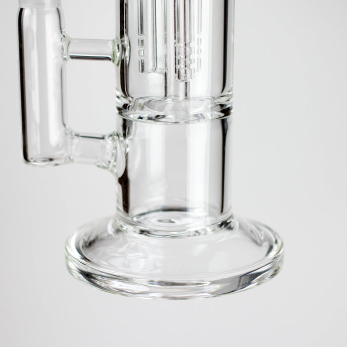 9" 2-in-1 Glass Dab Rig with Tree Percolator