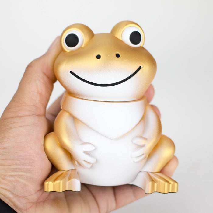 3" Cute Frog Metal Grinder 4 Layers - Box of 6