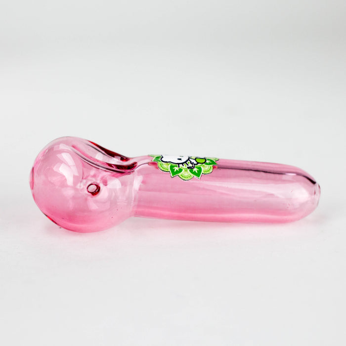 4" Kitty Design Pink Glass Pipe – Box of 12