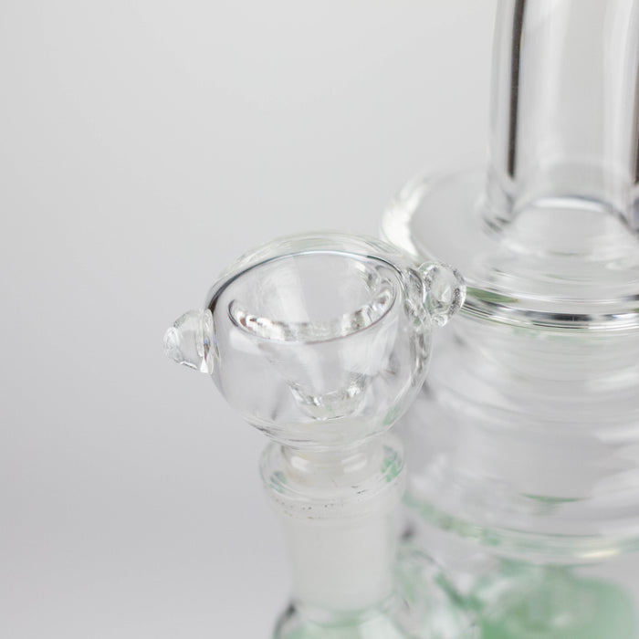 8" Assorted bent neck glass bong Glass Bong Bongzie Smokes