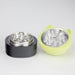 2.5" Cute Animal Design Metal Grinder 4 Layers - Box of 6 Display Pack 777 Smoke