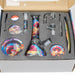 10-in-1 Mushroom Design Smoke Set Complete Smoking Kit with 8" Glass Bong Bundle 777 Smoke