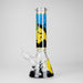 14" Cartoon S Design 7mm Thick Heavy Duty Glass Beaker Bong Glass Bong 777 Smoke
