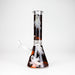 10" Cute Ghost Design Glass Beaker Bong-Glow in the dark Glass Bong 777 Smoke