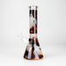 10" Cute Ghost Design Glass Beaker Bong-Glow in the dark Glass Bong 777 Smoke Design3