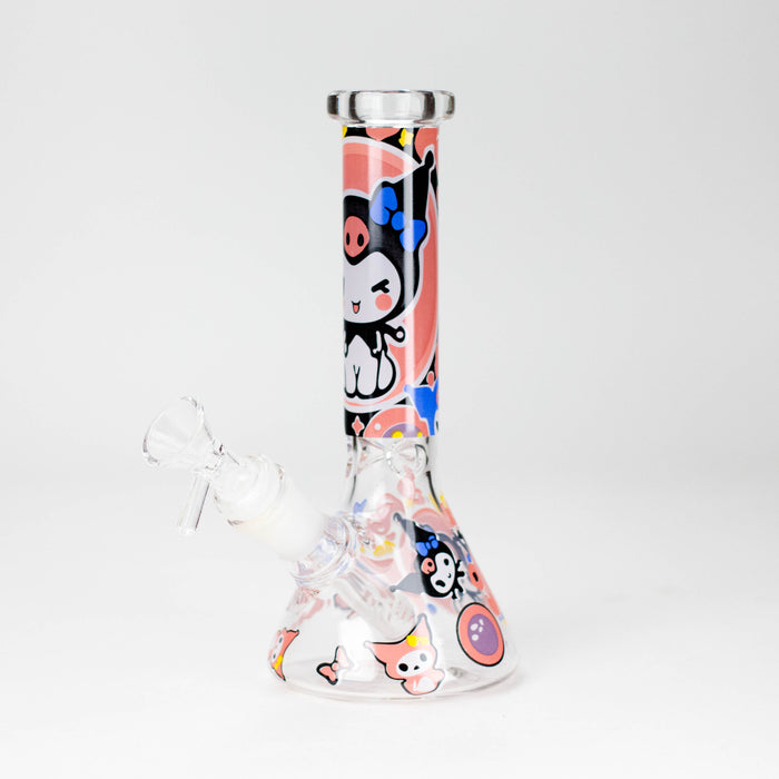 7.5" 4mm OP Design Beaker Bong [PIP881] Glass Bong NIBO Distribution Design E