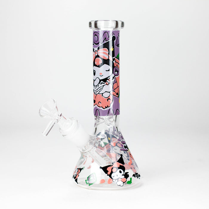7.5" 4mm OP Design Beaker Bong [PIP881] Glass Bong NIBO Distribution Design F
