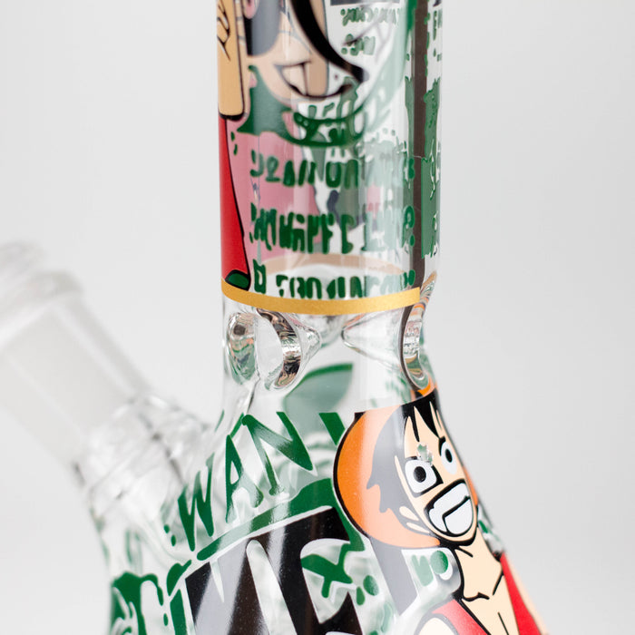 7.5" 4mm OP Design Beaker Bong [PIP881] Glass Bong NIBO Distribution