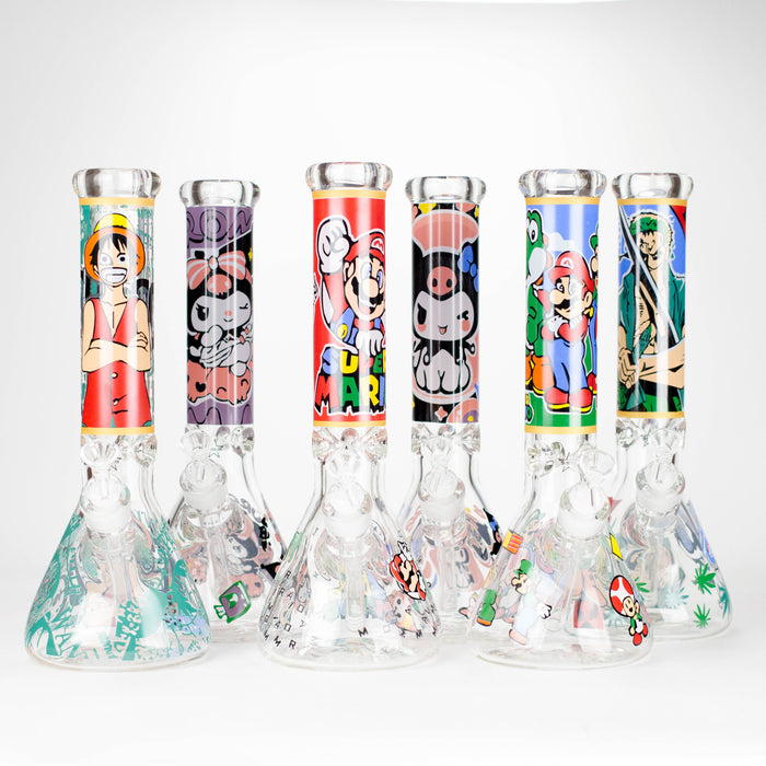 14" OP Design 9mm glass Bong [PIP860]