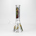 10" King Of Death Design Glass Beaker Bong Glass Bong 777 Smoke