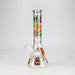10" Monster Graffiti Design Glass Beaker Bong Glass Bong 777 Smoke Design3