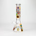 10" Monster Graffiti Design Glass Beaker Bong Glass Bong 777 Smoke Design4