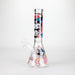 10" Cartoon Girl Design Glass Beaker Bong Glass Bong 777 Smoke Design1