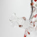 14" Love Design 7mm Thick Heavy Duty Glass Beaker Bong Glass Bong 777 Smoke