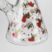 14" Love Design 7mm Thick Heavy Duty Glass Beaker Bong Glass Bong 777 Smoke