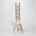 14" Love Design 7mm Thick Heavy Duty Glass Beaker Bong Glass Bong 777 Smoke Design4