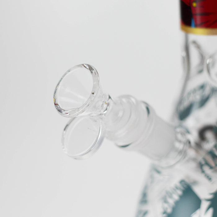 10" Anime Legends Design Glass Beaker Bong Glass Bong 777 Smoke