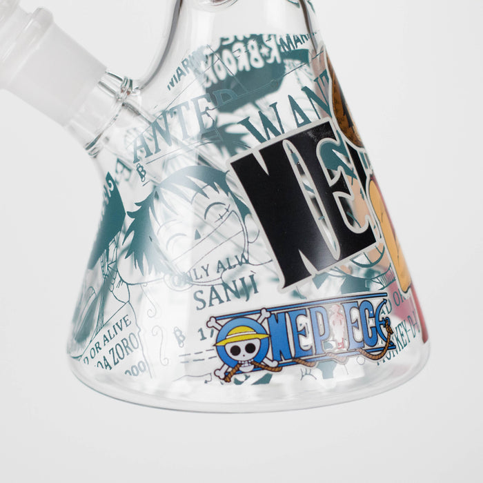 10" Anime Legends Design Glass Beaker Bong Glass Bong 777 Smoke
