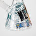 10" Anime Legends Design Glass Beaker Bong Glass Bong 777 Smoke