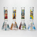 10" Anime Legends Design Glass Beaker Bong Glass Bong 777 Smoke