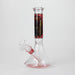 10" Pharaoh's Legacy Design Glass Beaker Bong Glass Bong 777 Smoke Red