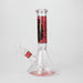 10" Pharaoh's Legacy Design Glass Beaker Bong Glass Bong 777 Smoke