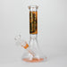 10" Pharaoh's Legacy Design Glass Beaker Bong Glass Bong 777 Smoke Orange