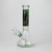 10" Pharaoh's Legacy Design Glass Beaker Bong Glass Bong 777 Smoke Green