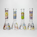 10" Lovely Cartoon Design Glass Beaker Bong Glass Bong 777 Smoke