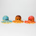 4" Octopus-Shaped Metal Grinder Gift Pack 3-Layer (Box of 12) Display Pack 777 Smoke