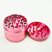 2" Valentine’s Day Design Aluminum Pink Grinder – 4-Layer (Box of 12) Display Pack 777 Smoke