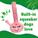 Harmony Bong - Parody Plush Squeaky Dog Toy - 10" For Pet PAW:20