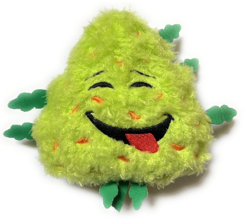 Bud the Weed Nug - Parody Plush Squeaky Dog Toy - 6" For Pet PAW:20
