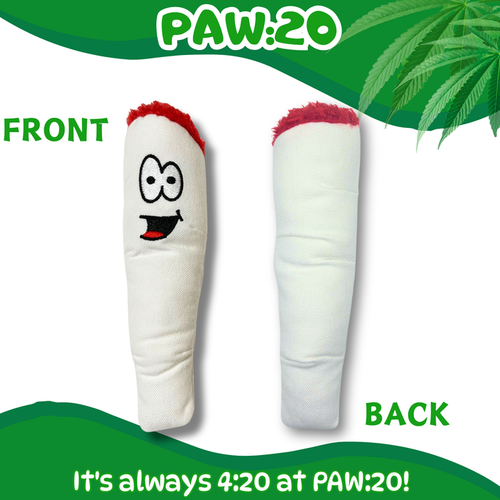 Jay the Joint - Parody Squeaky Dog Toy - 7" For Pet PAW:20