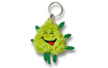 Bud the Weed Nug Keychain - Stuffed Parody Pot Nug - 2" Gadget PAW:20