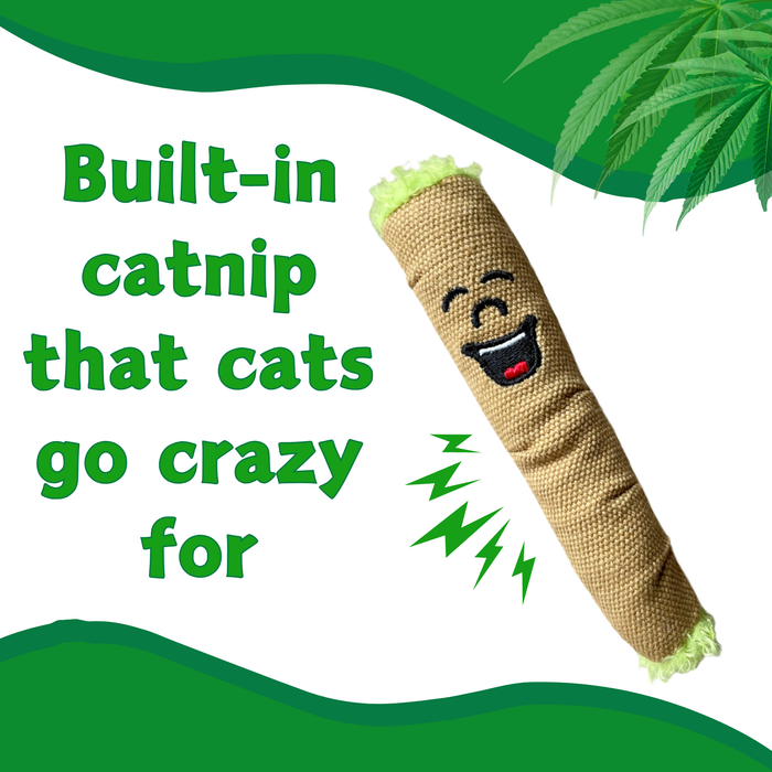 Lil' B the Blunt - Stuffed Parody Catnip Cat Toy - 5" For Pet PAW:20