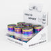 HIT | Rainbow 50mm Metal Grinder 4 parts Grip Cap 12 display [GRI738] Display Pack NIBO Distribution