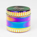 HIT | Rainbow 50mm Metal Grinder 4 parts Grip Cap 12 display [GRI738] Display Pack NIBO Distribution