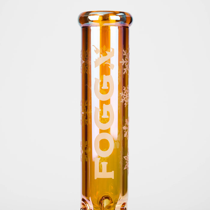 FOGGX | 14" Glass Water Pipe [FTLL01] – 7mm Glass Bong LEHIGH WHOLESALE