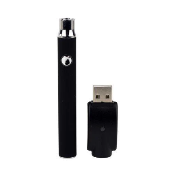 Vertex Slim Variable Voltage 510 Battery (350mAh) 510 Battery Super Supplys Inc Black