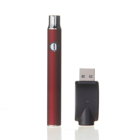 Vertex Slim Variable Voltage 510 Battery (350mAh) 510 Battery Super Supplys Inc Red