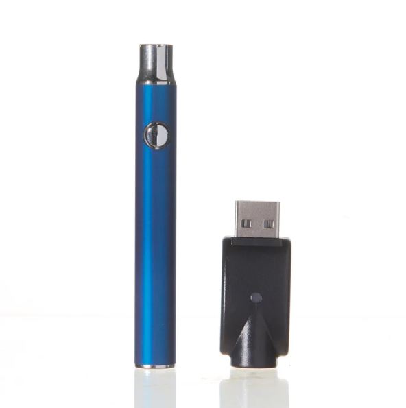 Vertex Slim Variable Voltage 510 Battery (350mAh) 510 Battery Super Supplys Inc Blue