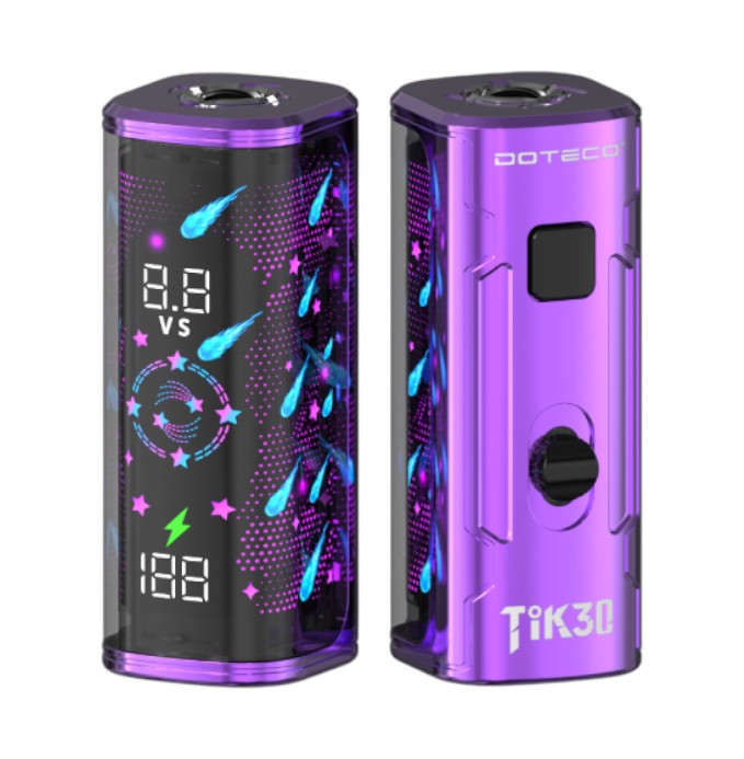 TIK30 Curved-Screen 510 Battery - 10CT 510 Battery Super Supplys Inc Purple