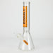 FOGGX | 14" Glass Water Pipe – 7mm Thick [FT590] Glass Bong LEHIGH WHOLESALE Orange